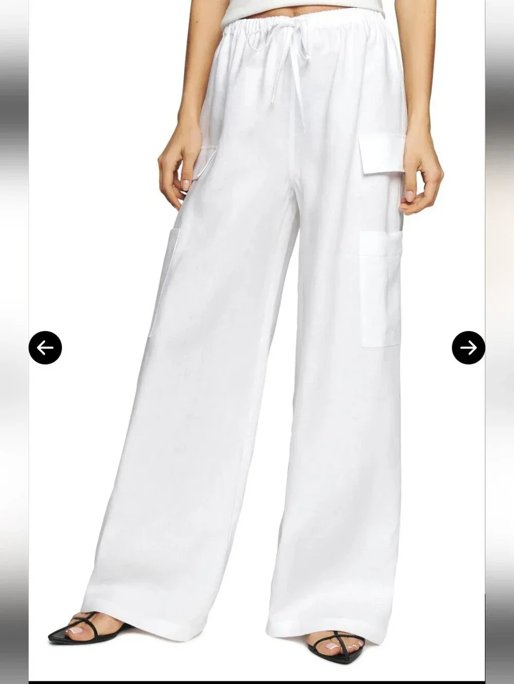 Reformation Ethan Linen Pant